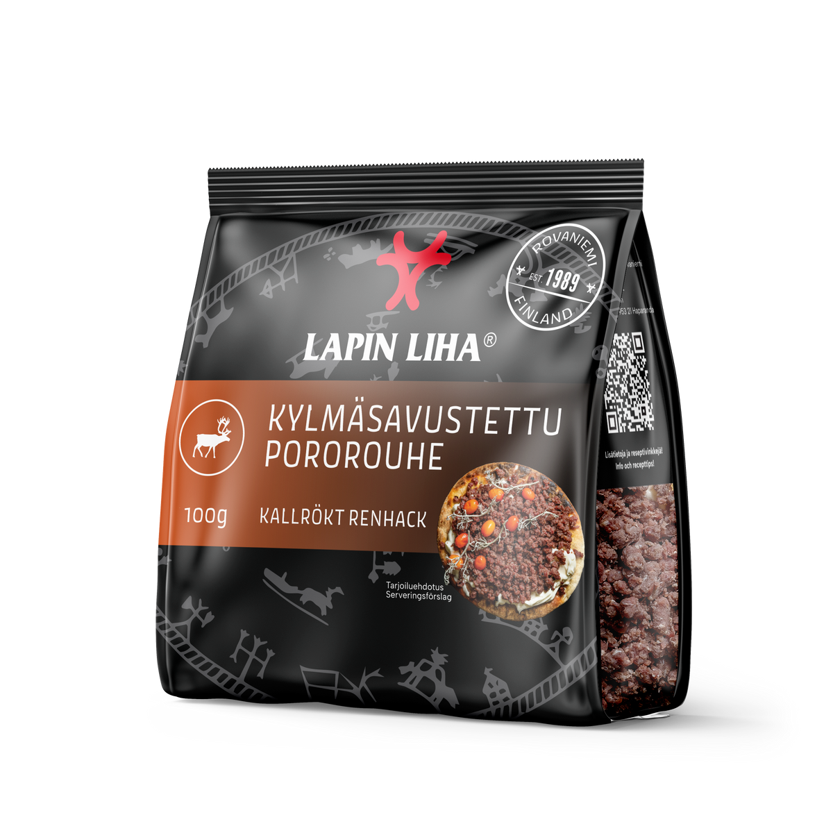 Lapin Liha Cold smoked reindeer crumble 100g