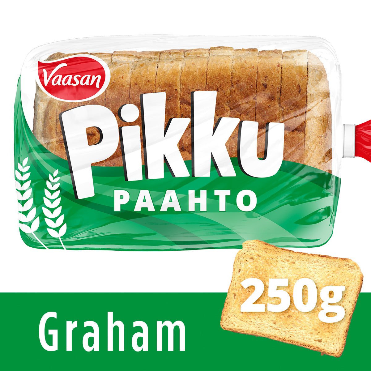 Vaasan Pikkupaahto Graham 250g toast bread
