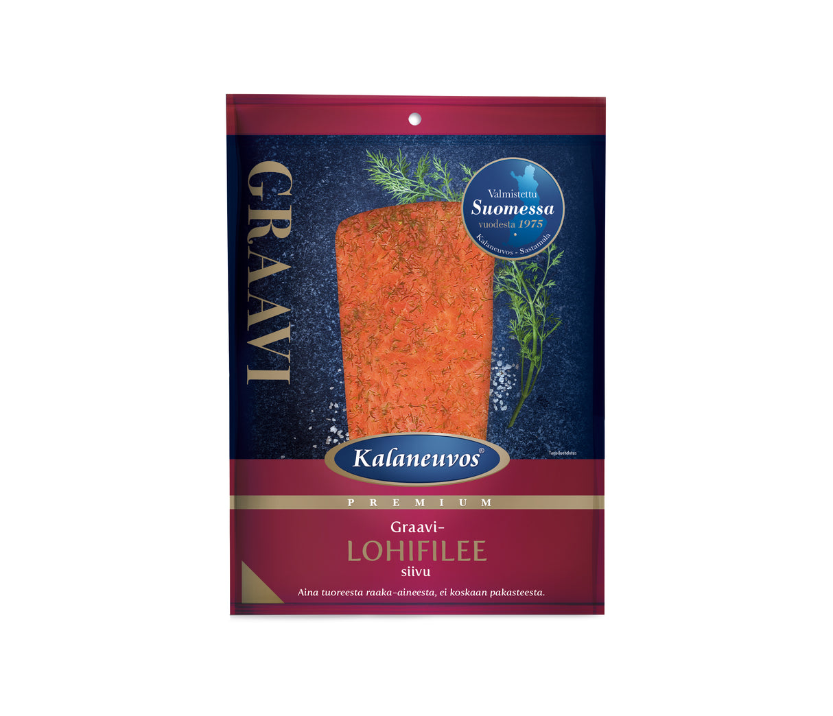 Kalaneuvos Lightly salted sliced salmon 150g