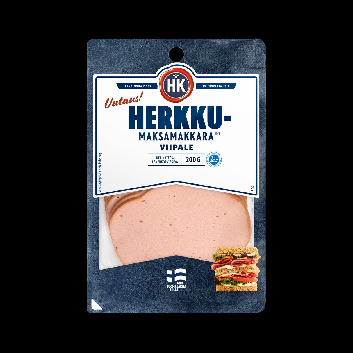 HK Herkkumaksamakkara sliced 200g