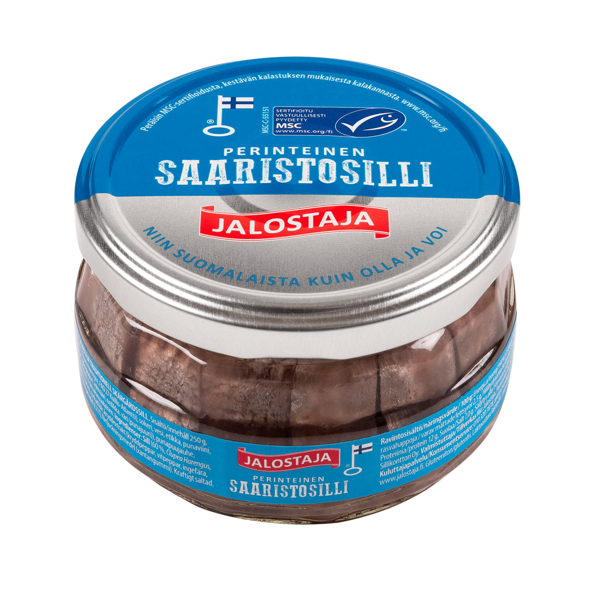 Jalostaja Traditional Archipelago herring 250/150g MSC