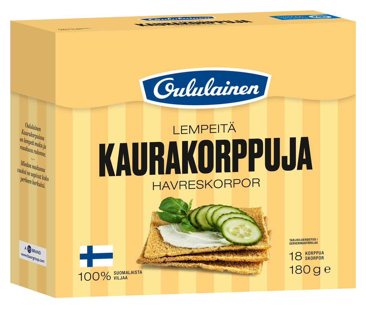 Oululainen Oat crisp 180g