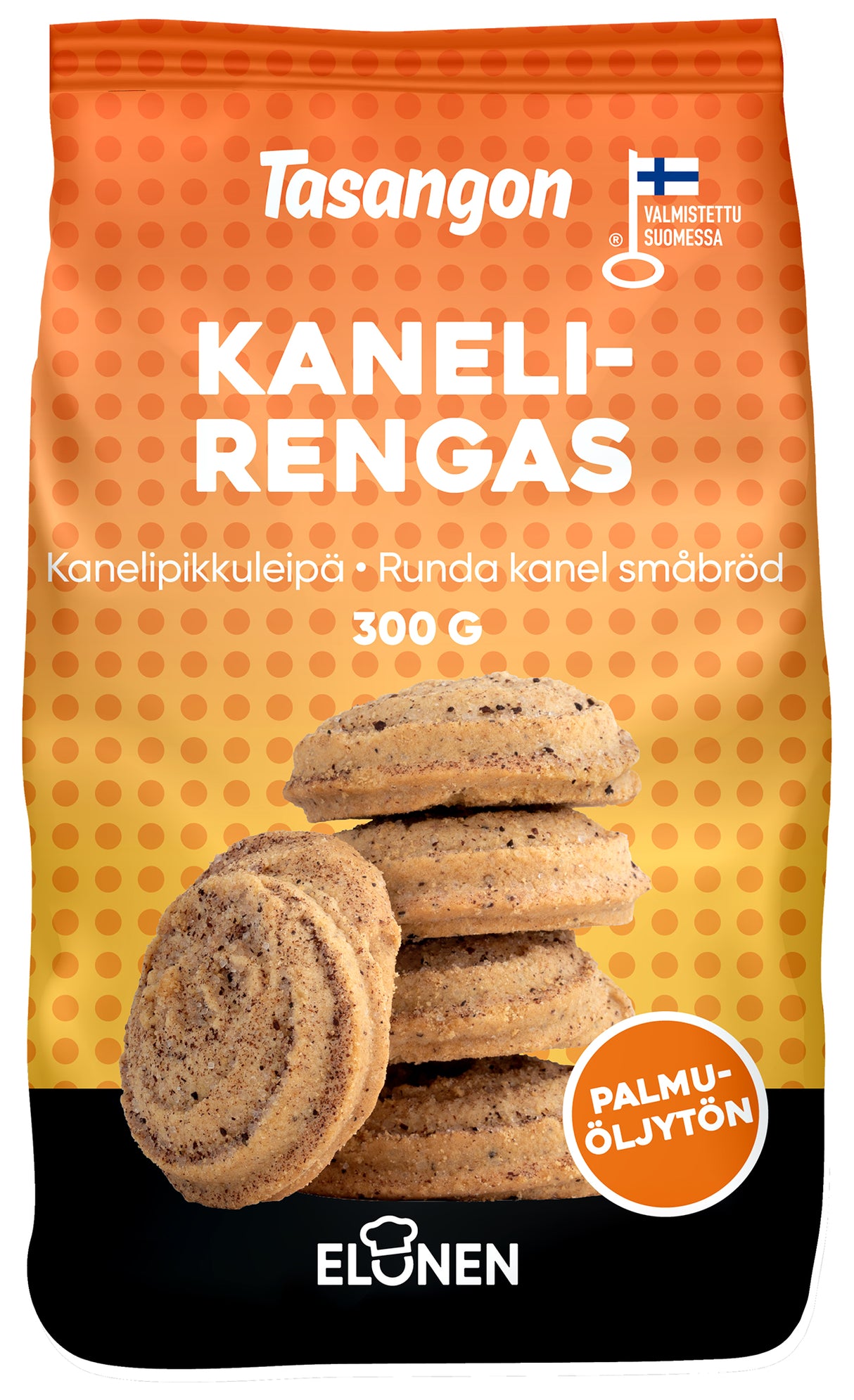 Tasangon laktoositon kanelirengas kanelipikkuleipä 300g