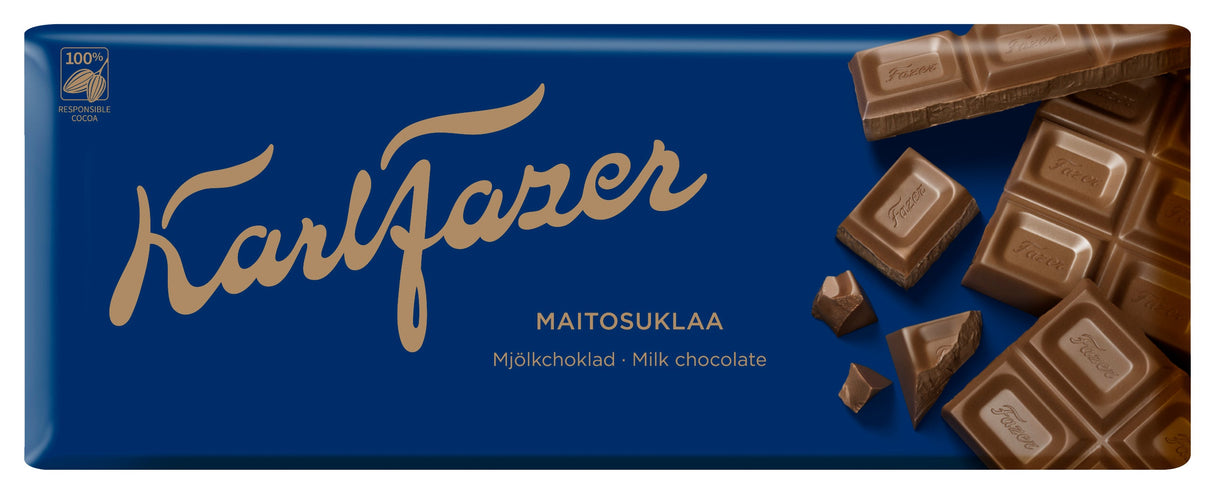 Karl Fazer Milk Chocolate tablet 180g