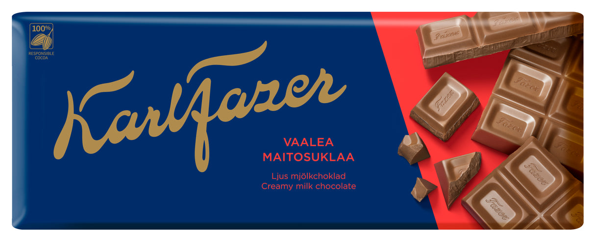 Karl Fazer creamy milk chocolate tablet 200g