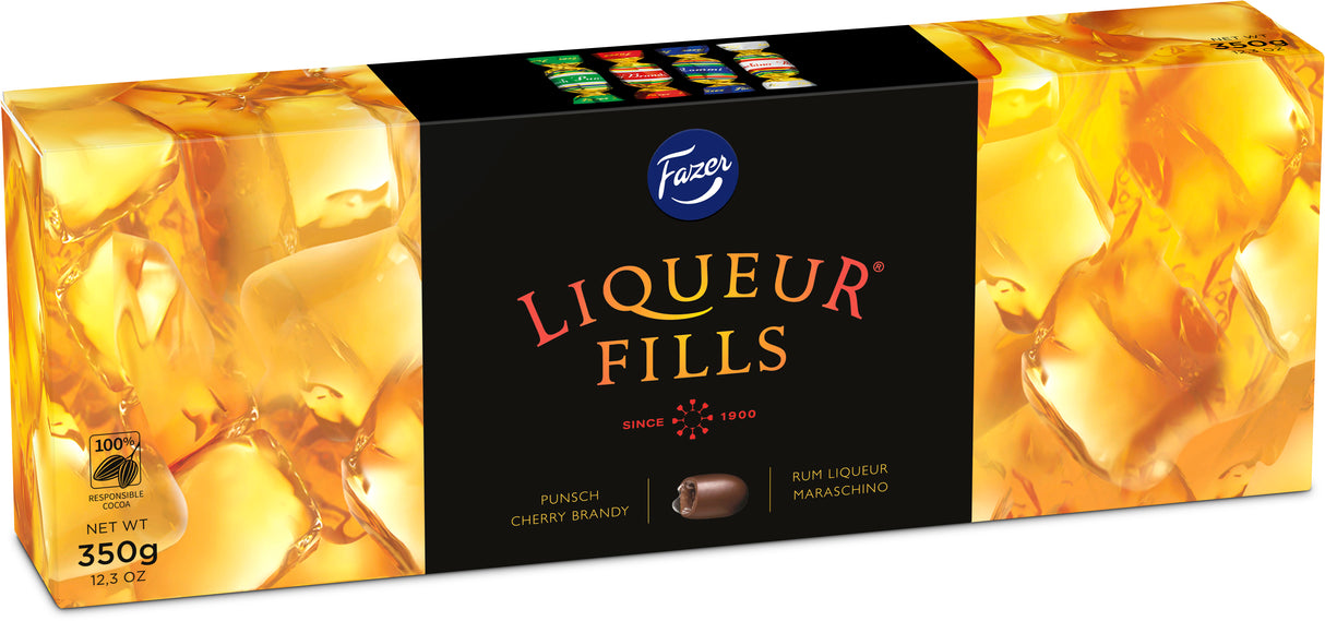 Fazer Liqueur Fills liqueur filled chocolates 350g