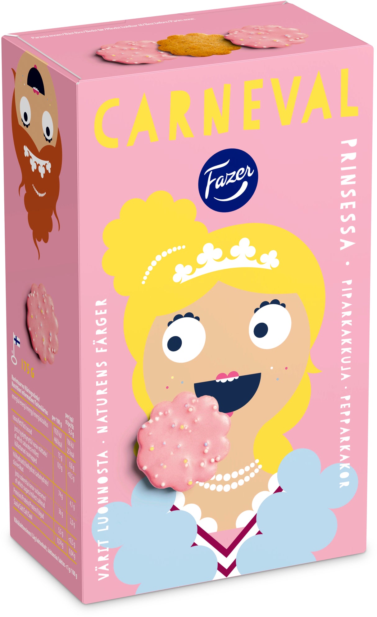 Fazer Carneval Prinsessa biscuits 175g