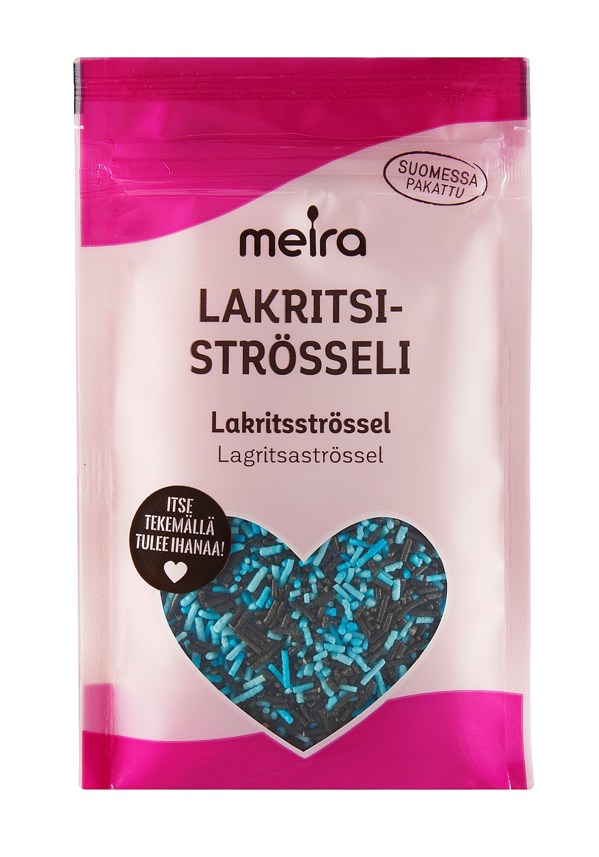 Meira Mixed sprinkles salty liquorice 55g