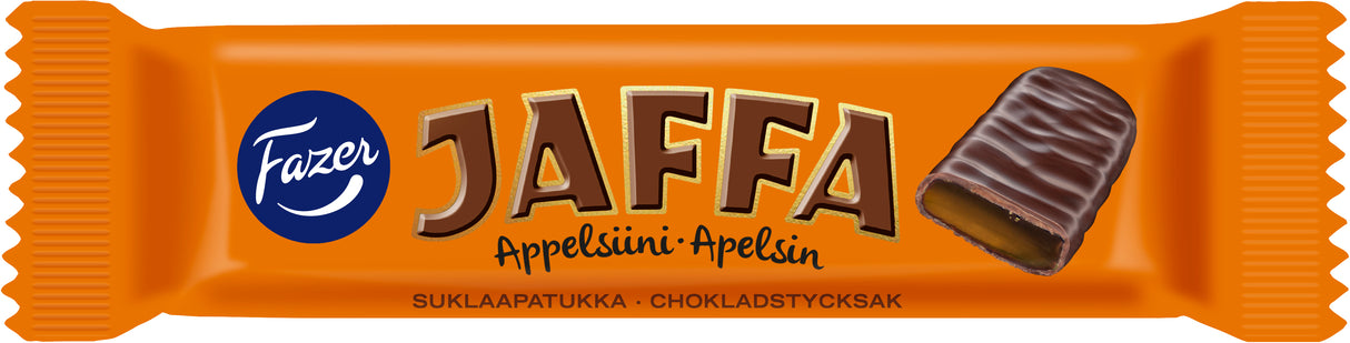 Fazer Jaffa jellies chocolate bar 18g