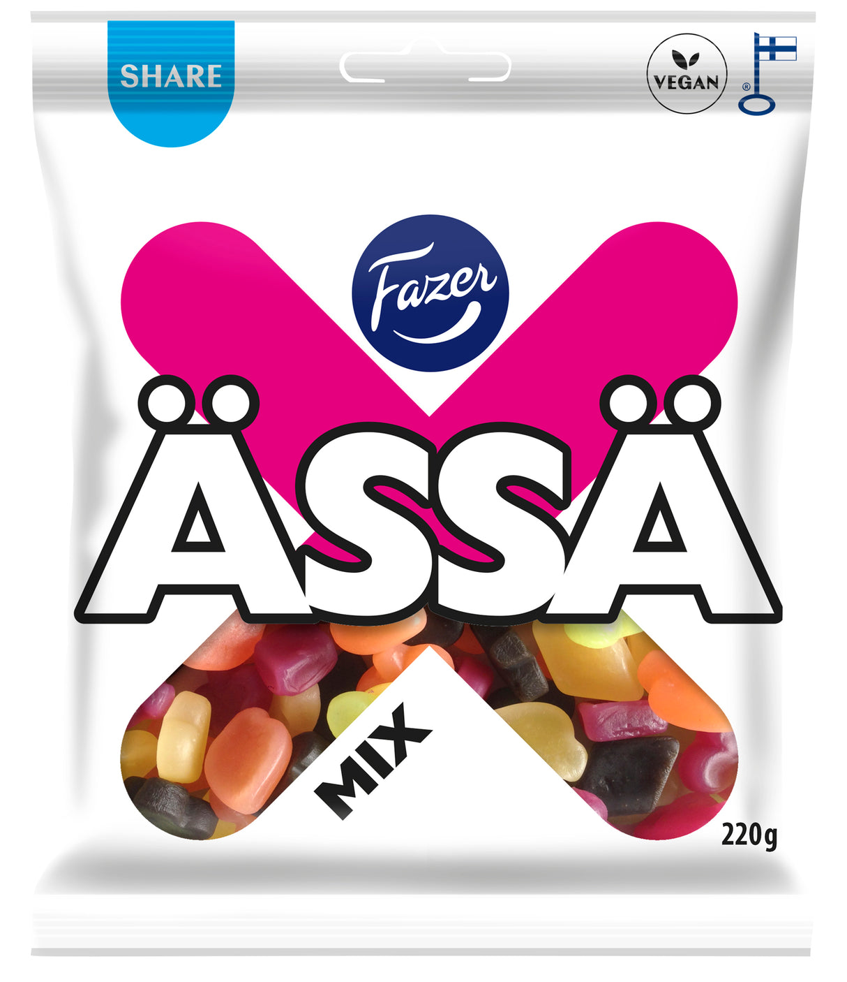Fazer Ässä Mix candy bag 220g