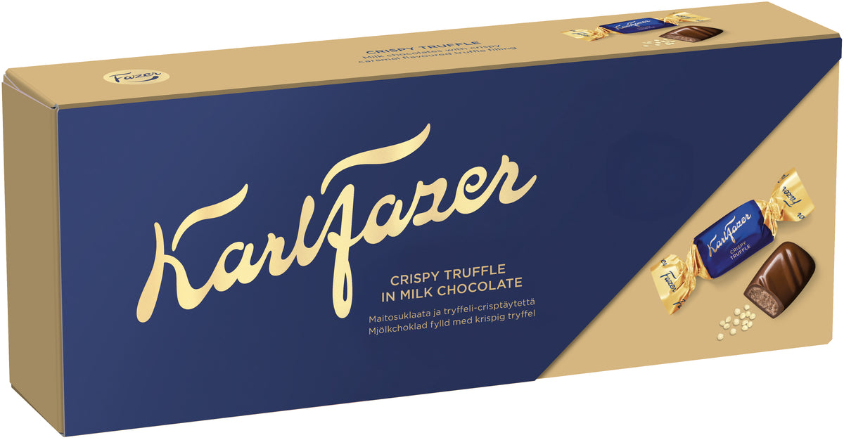 Karl Fazer Tryffelicrisp suklaa konvehti 250g