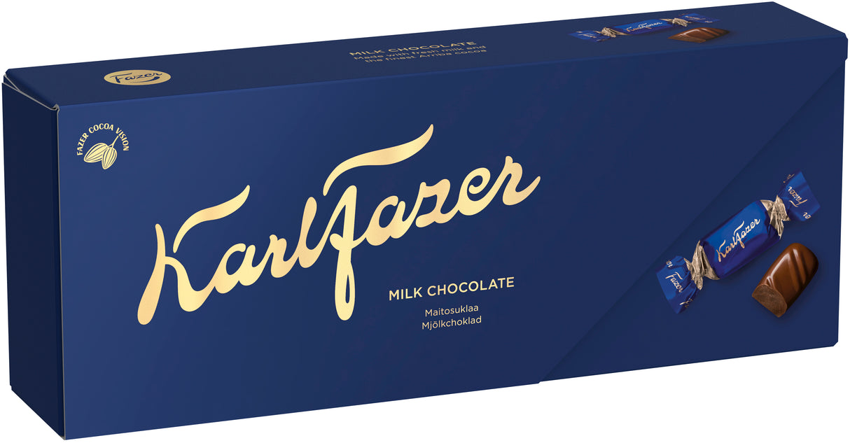 Karl Fazer milk chocolate wrapped pralines 250g