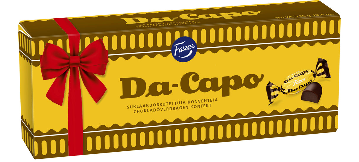 Fazer DaCapo dark chocolate praline 295g