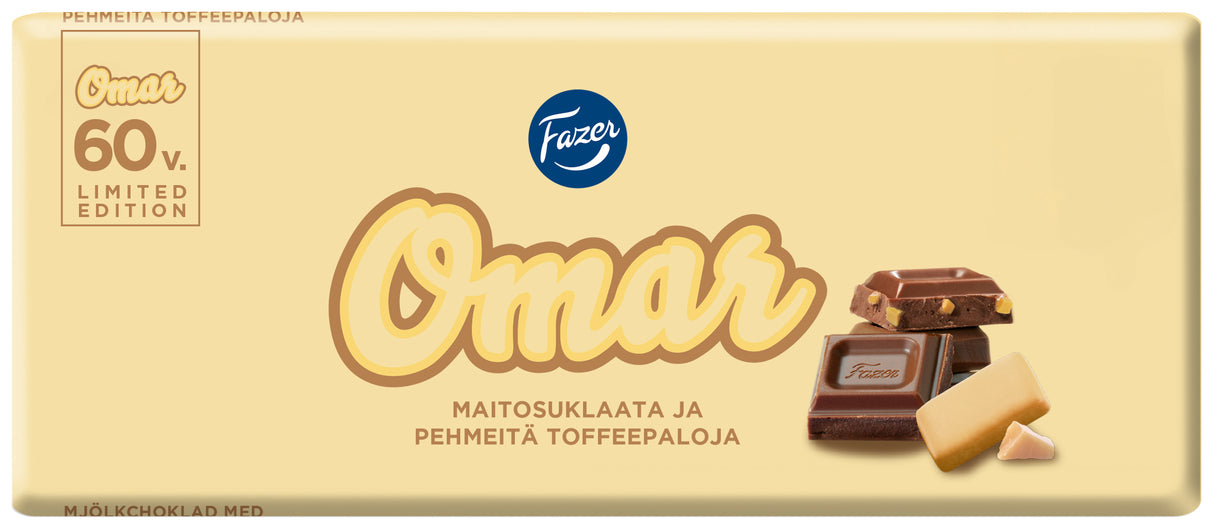 Fazer Omar suklaalevy 180g