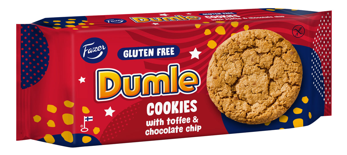 Fazer Dumle Cookies glutenfree 140g