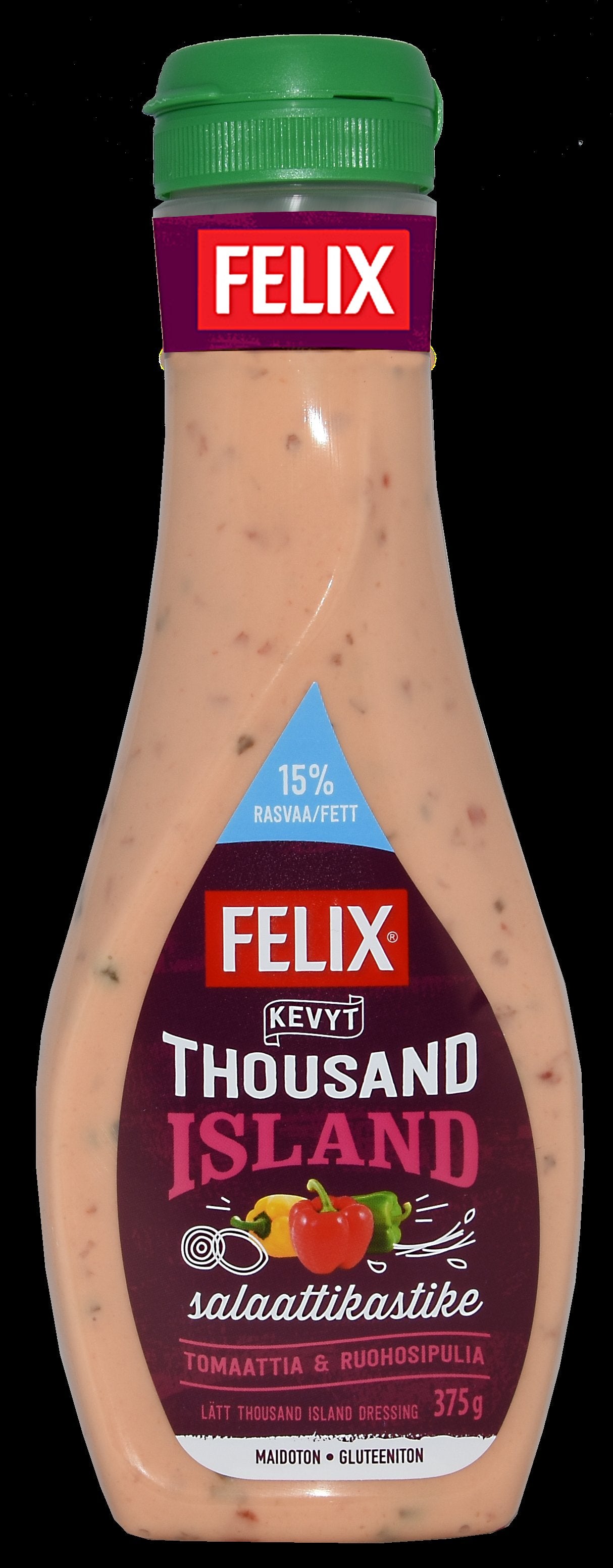 Felix light thousand island salad dressing 375g