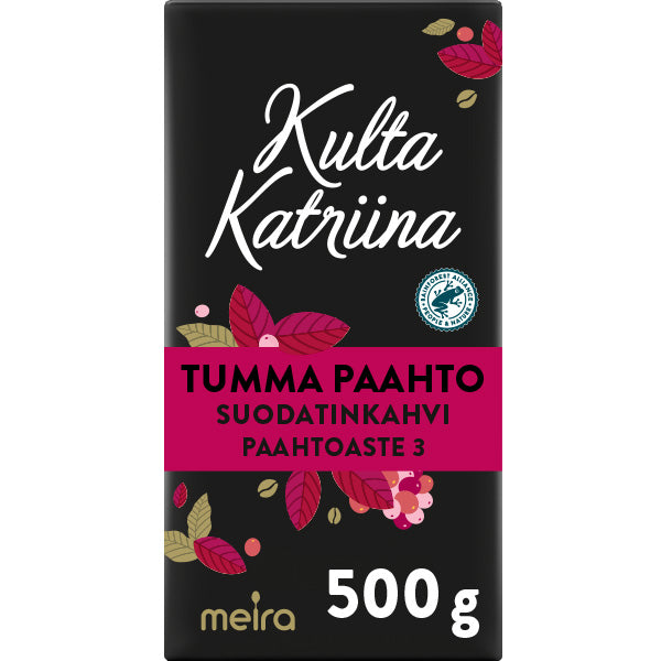 Kulta Katriina Dark roast filter coffee RAC 500g