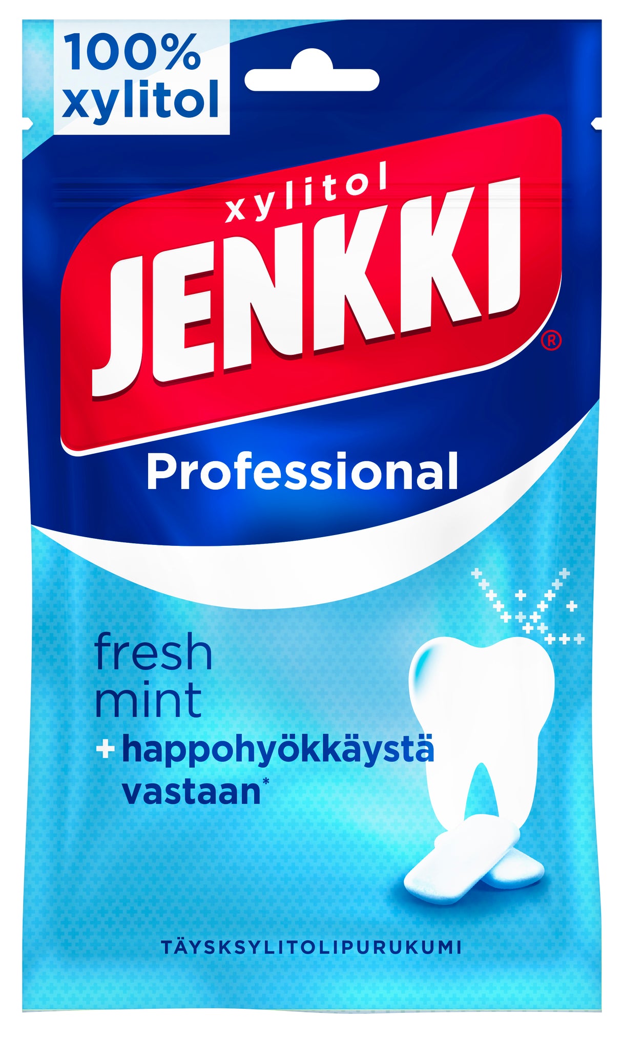 Jenkki Professional Freshmint täysksylitolipurukumi 90g