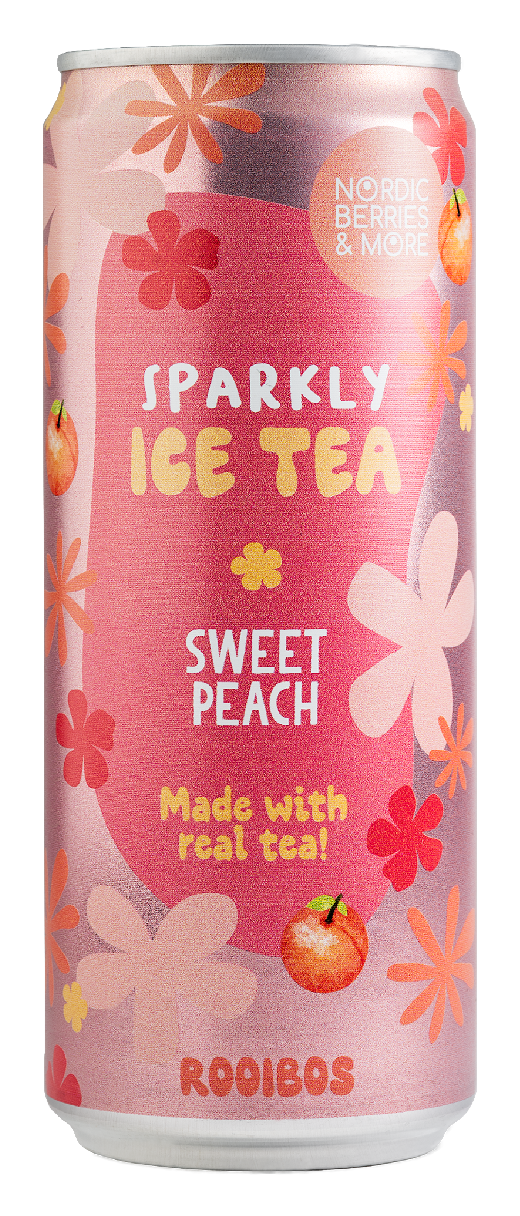 Nordic Berries & More Sparkly Ice Tea Sweet Peach 0,33L