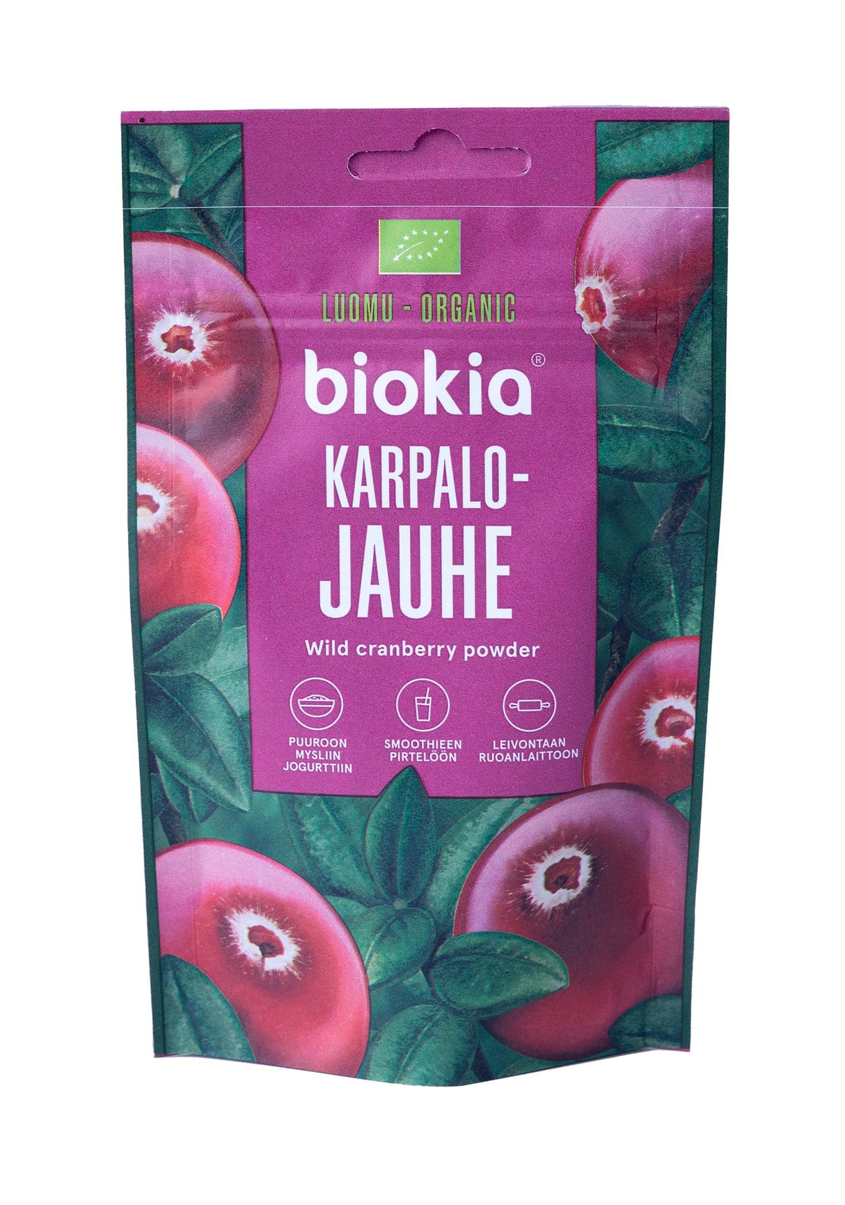 Biokia Luomukarpalojauhe 30g HUOM! Eräpäivä 14.12.2025