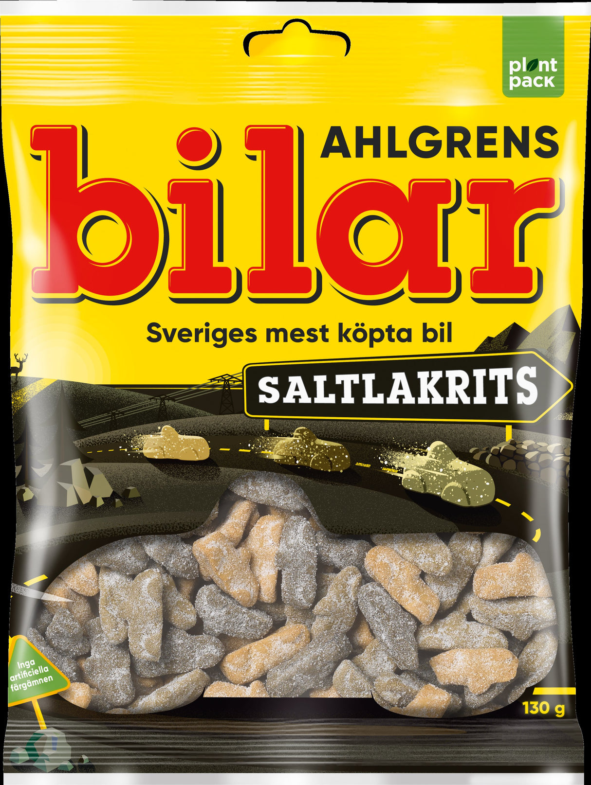 Ahlgrens Bilar Saltlakrits makeissekoitus 130g