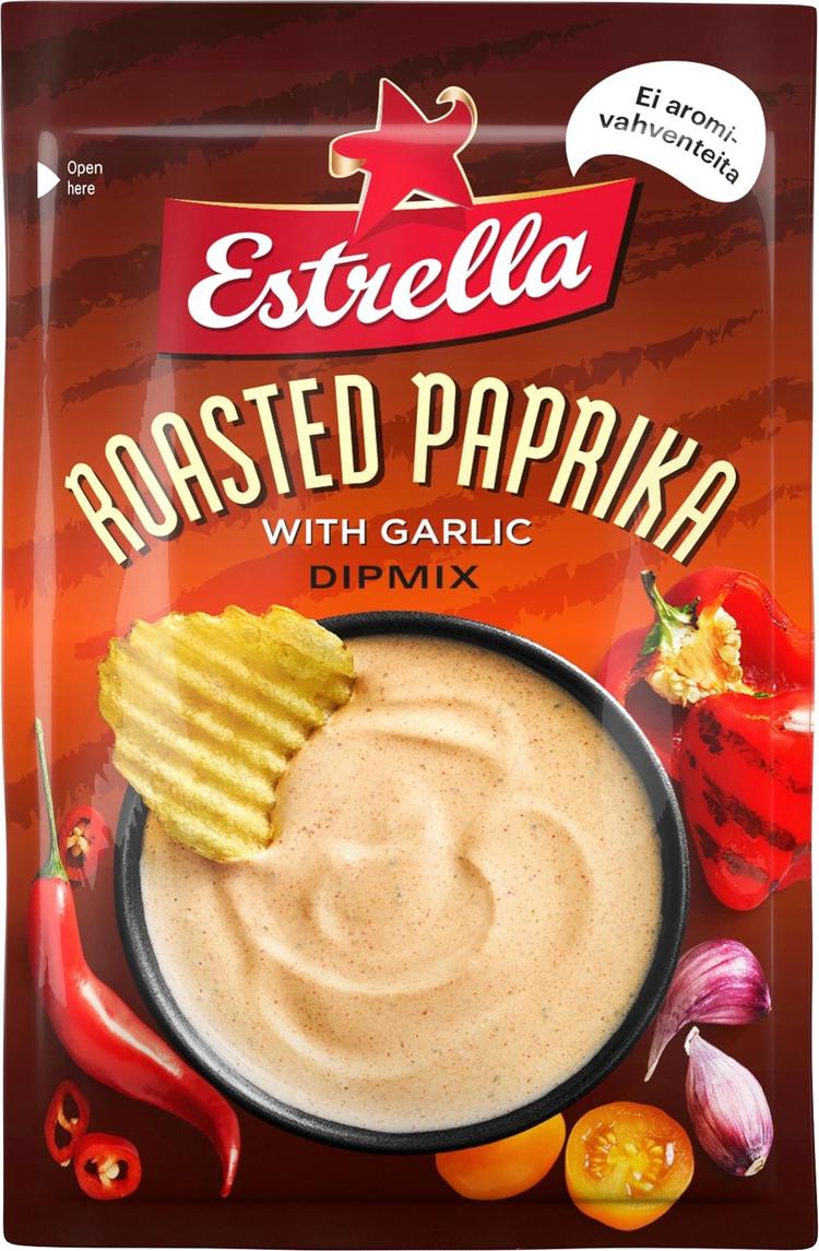 Estrella Roasted Paprika Dippimauste 16g