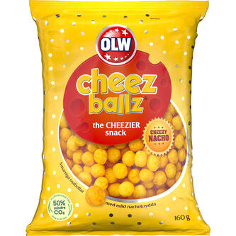 Olw Cheez Ballz Nacho 160g