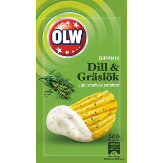 OLW Dippmix Dill & Gräslök - 24 g dill and chives
