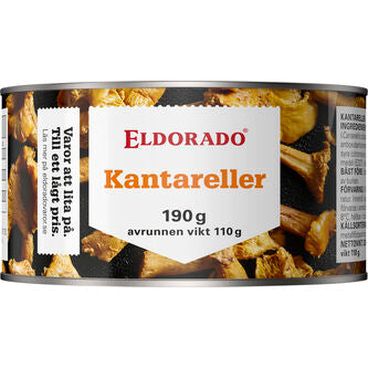Eldorado Kantareller 226/110g Chanterelles