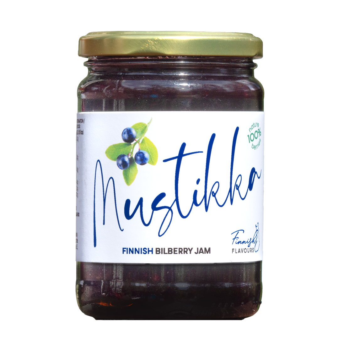 Finnish Flavours Suomalainen mustikkahillo 400g