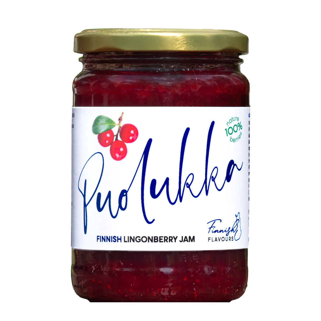 Finnish Flavours Suomalainen puolukkahillo 400g