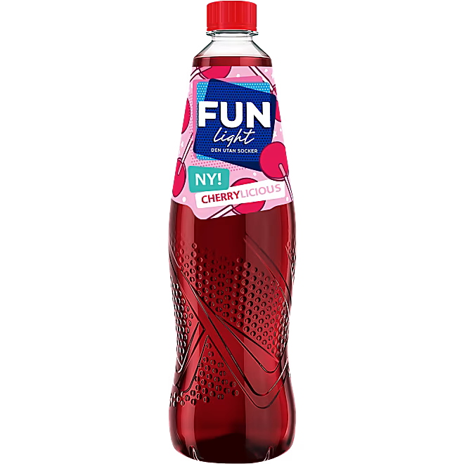 FUN Light Cherrylicious mehujuomatiiviste 1L