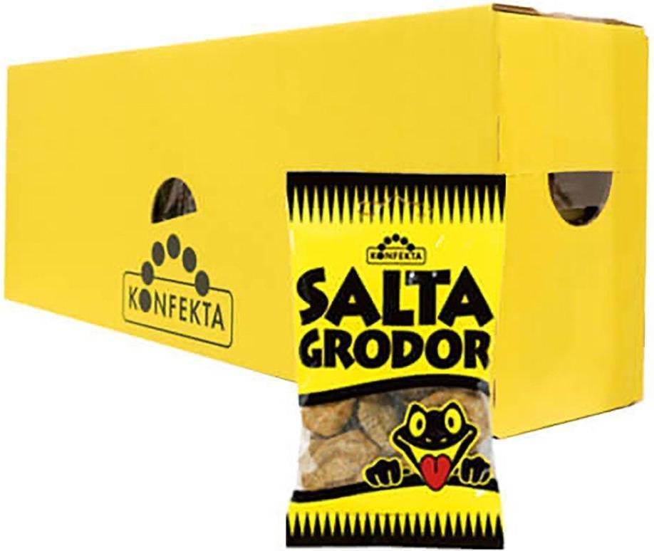 Konfekta Salta Grodor