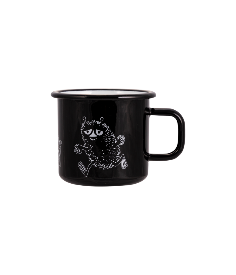 Moomin enamel mug Stinky 3.7dl