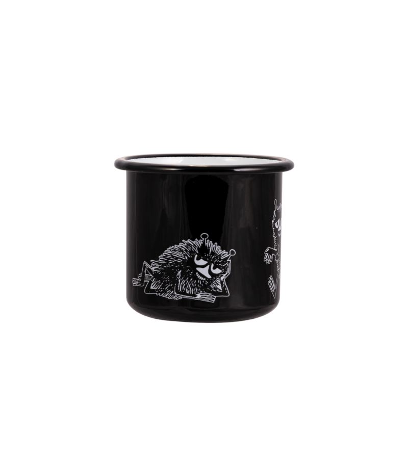 Moomin enamel mug Stinky 3.7dl