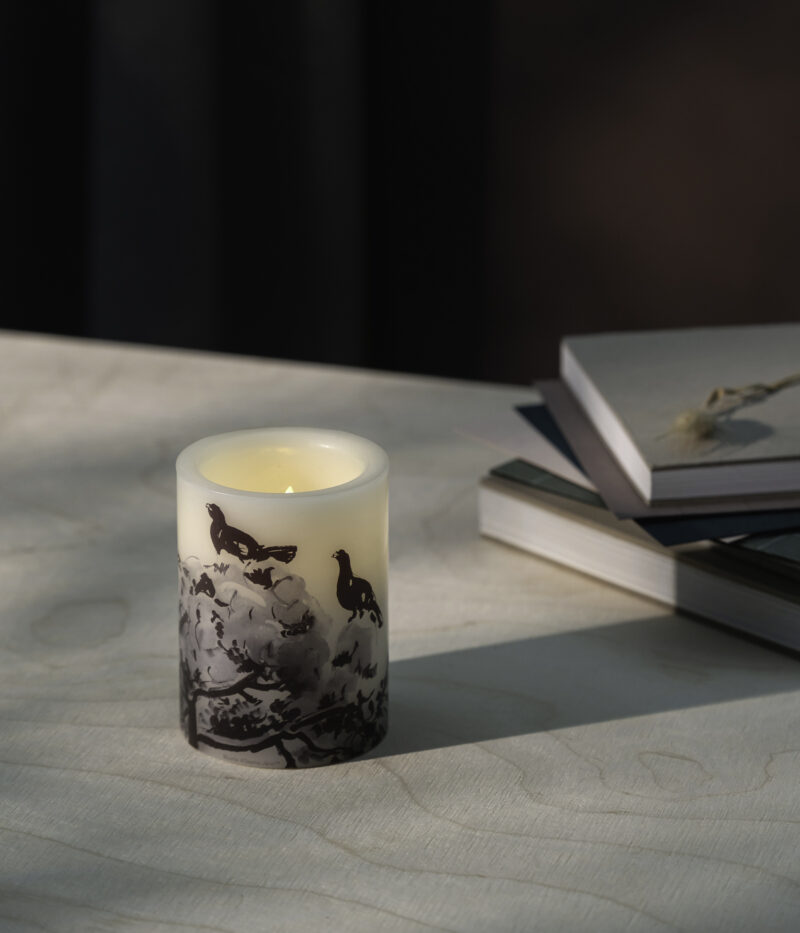 Teemu Järvi LED kynttilä Huurremetso 10cm