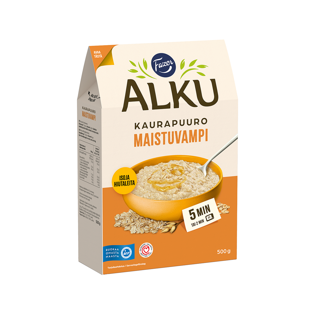 Fazer Alku Tastier oat porridge 500 g