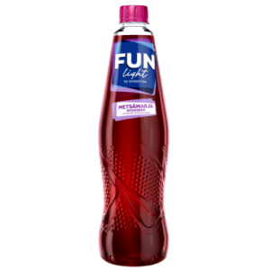 FUN Light forest berry flavored Beverage concentrate 0.5l NOTE! Best before 21.10.2025