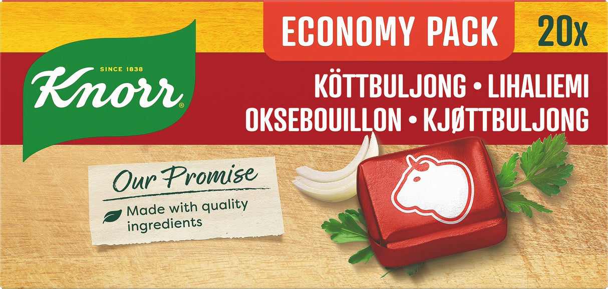 Knorr Liha Liemikuutio Ei lisättyä sokeria 20x10g