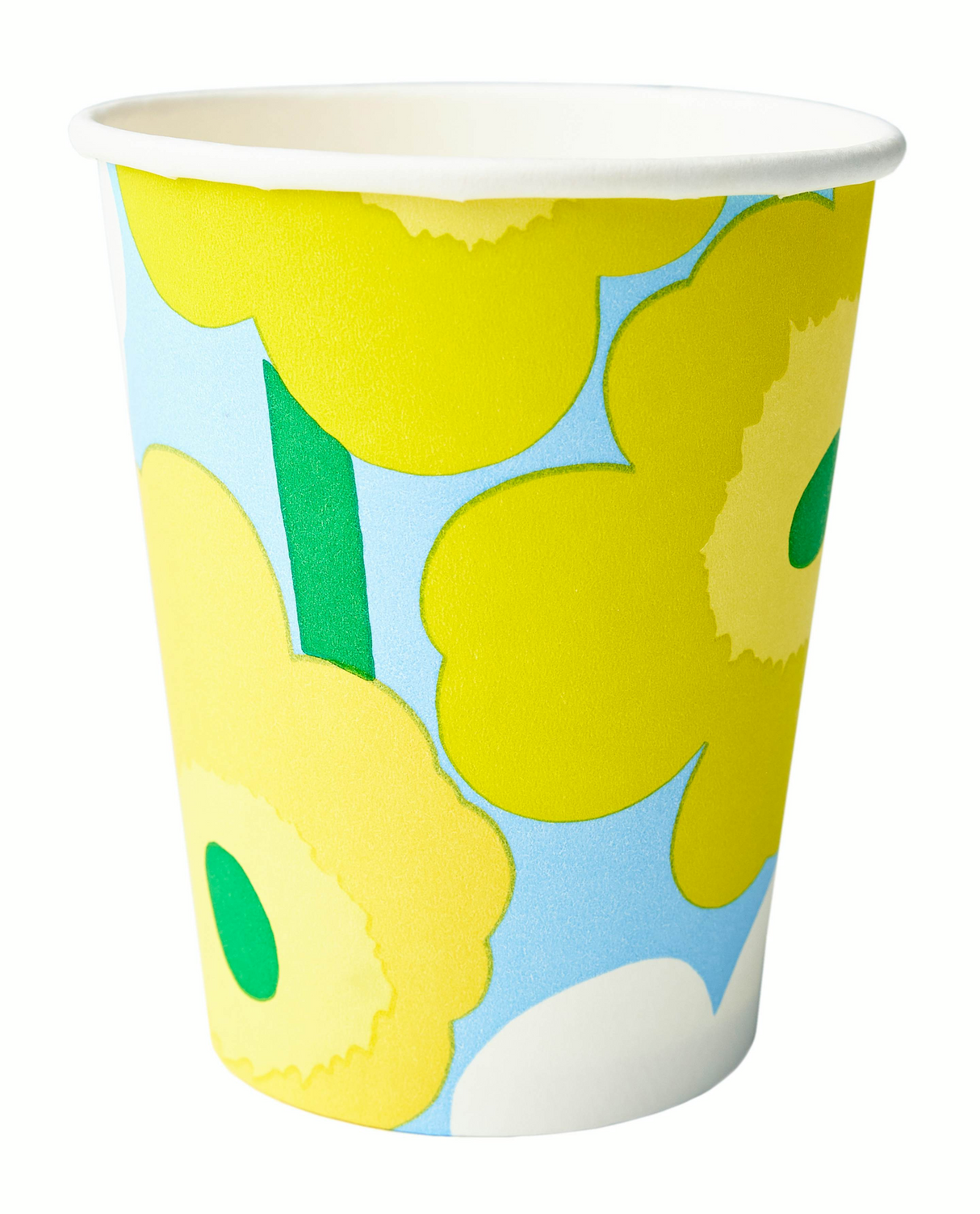 10pcs Marimekko Unikko blue-green Paper cups 250ml