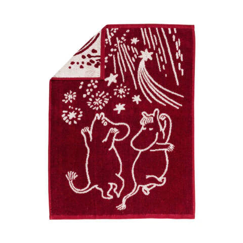 Moomin hand towel 50x70 Festive Moment GOTS