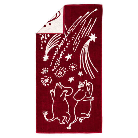 Moomin bath towel 70x140 Festive GOTS