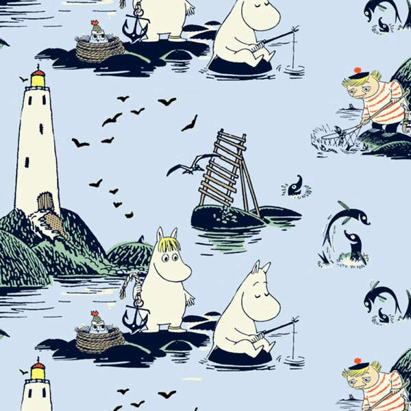 Moomin napkin Moomin and Sea 20pcs/33cm