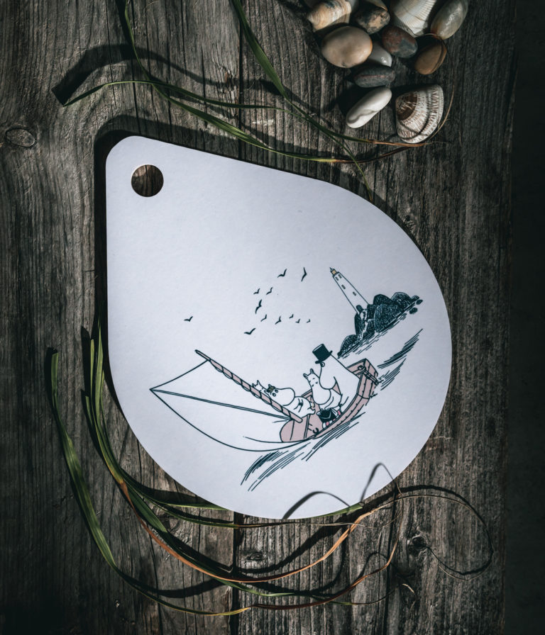 Muumi C&S -lauta Sailors 21x27cm