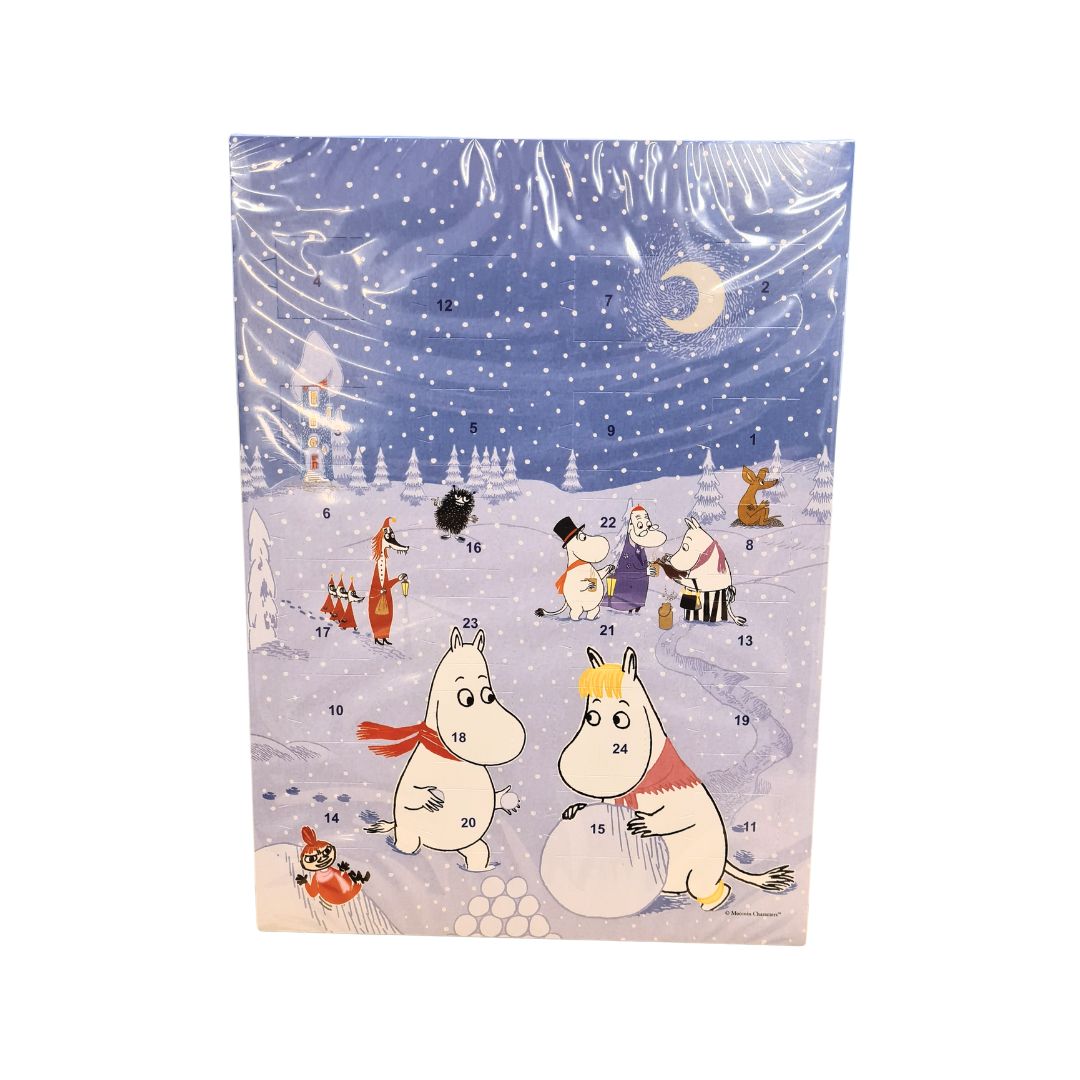 Muumi advent calendar chocolate 75g