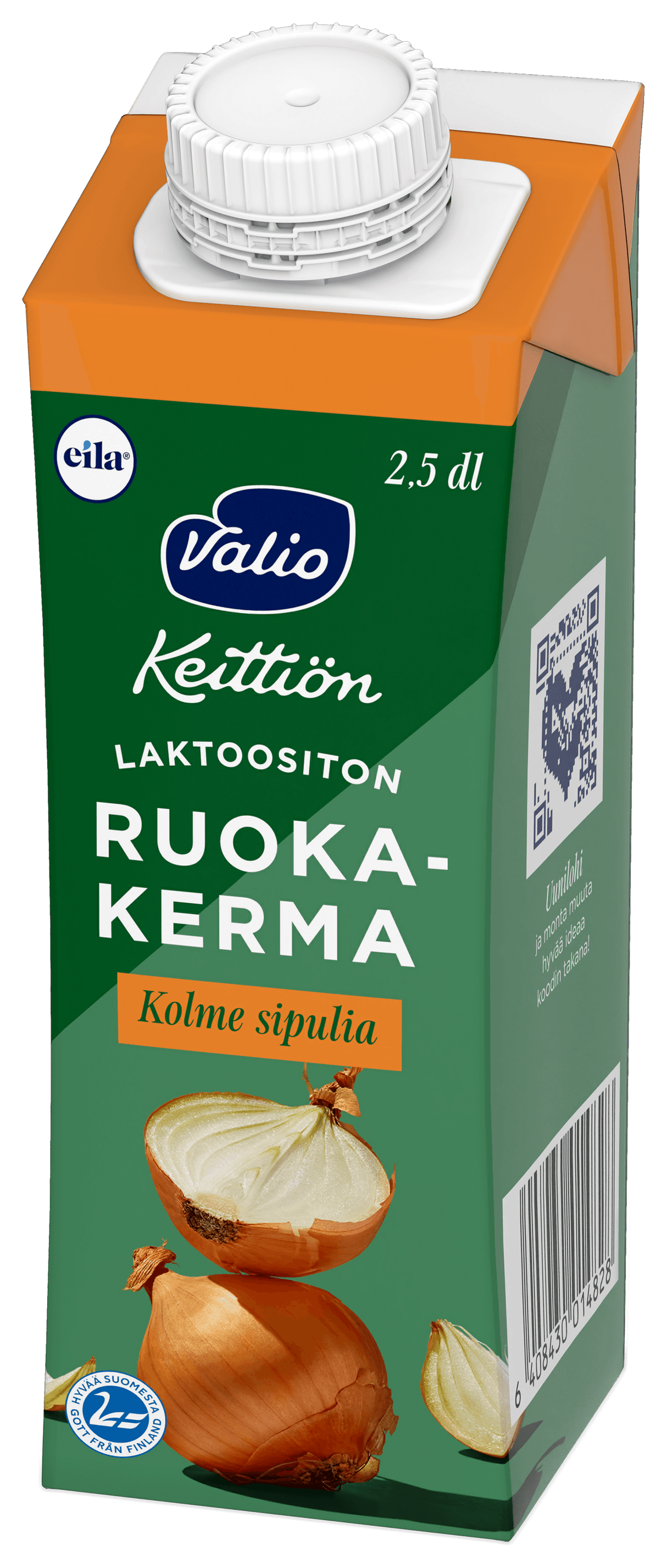 Valio Keittiön cooking cream onion UHT lactose-free 2,5 dl