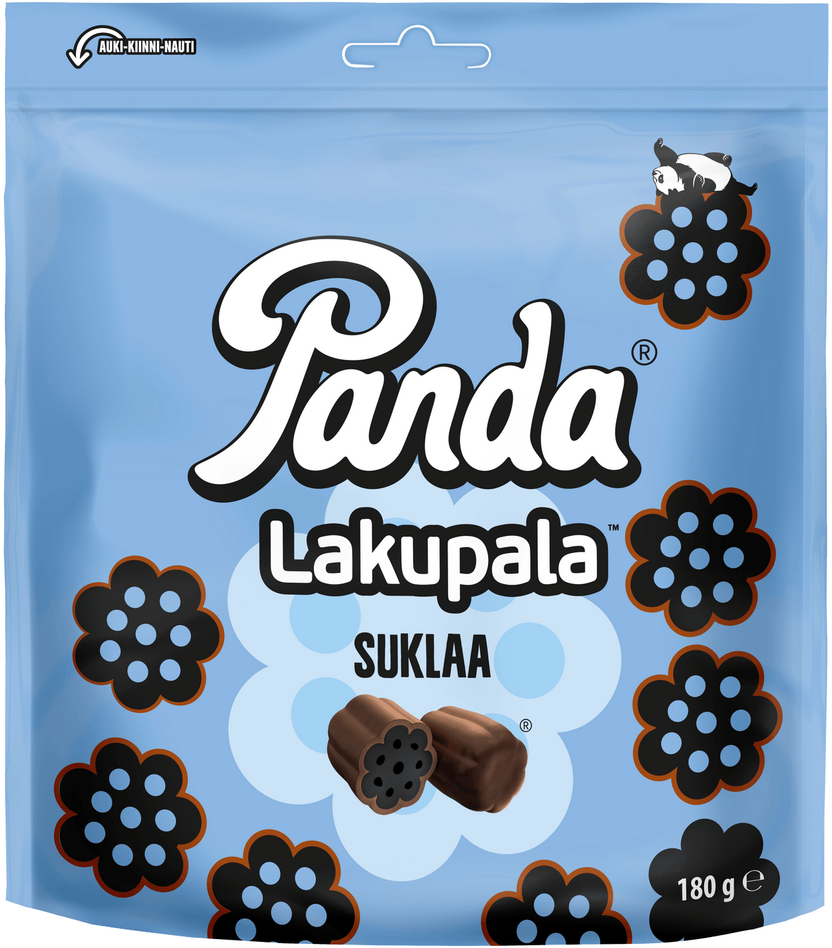 Panda Lakupala suklaa lakritsi 180g