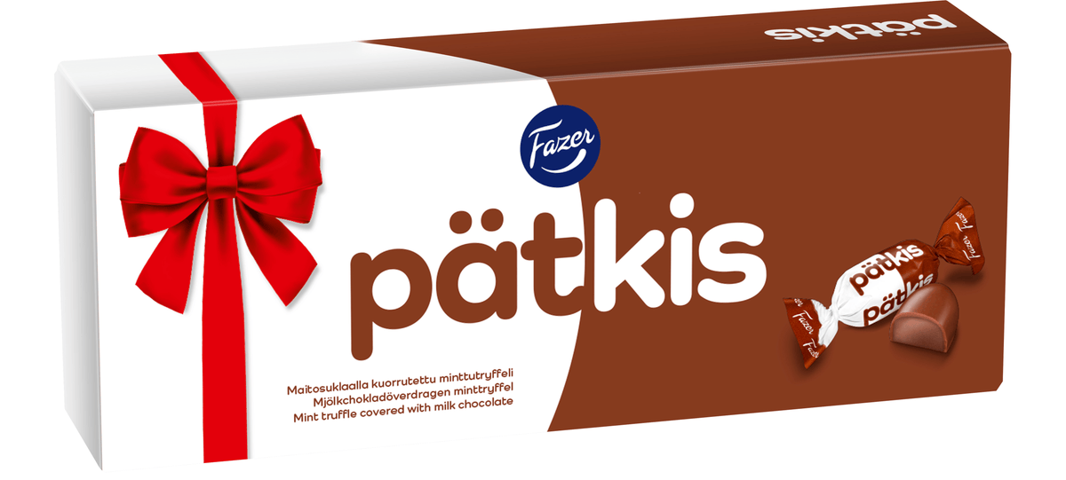 Fazer Pätkis minttutryffeli suklaakonvehti 295g