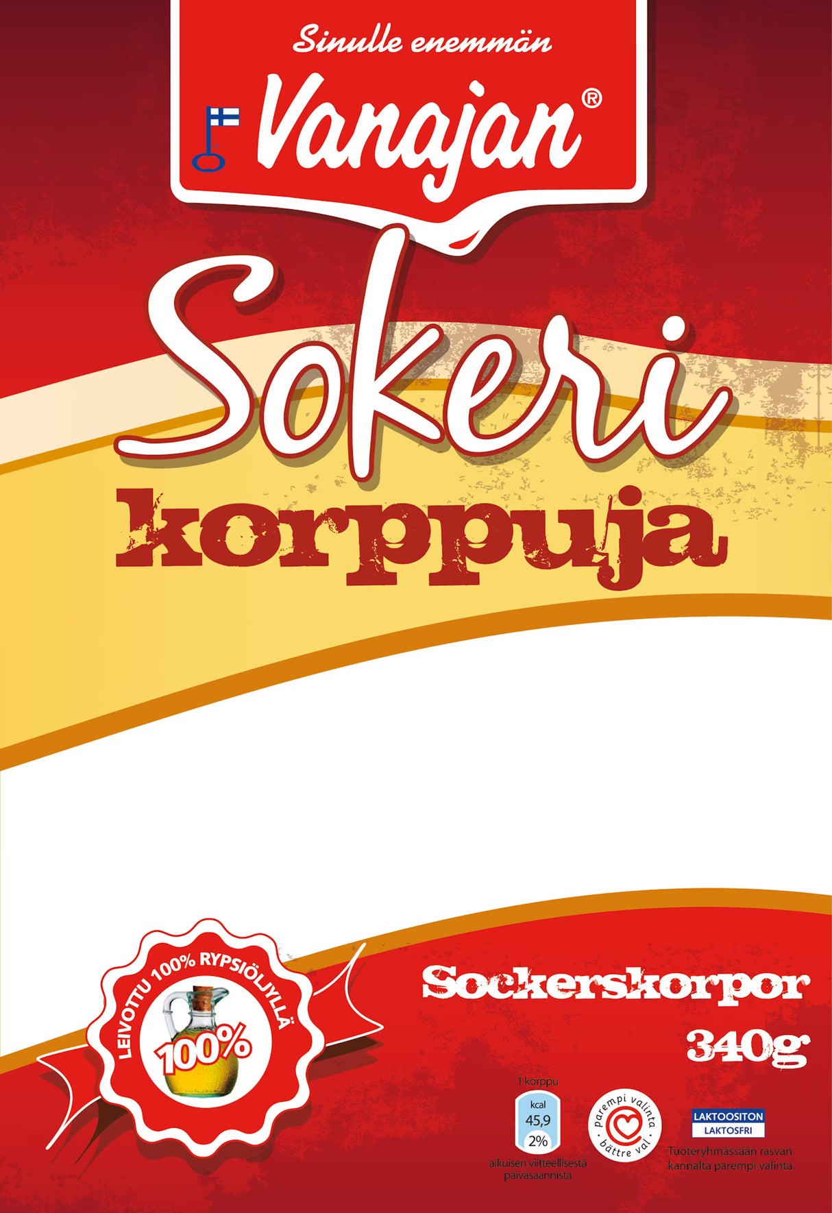 Vanajan Sugar Crumbs 340g