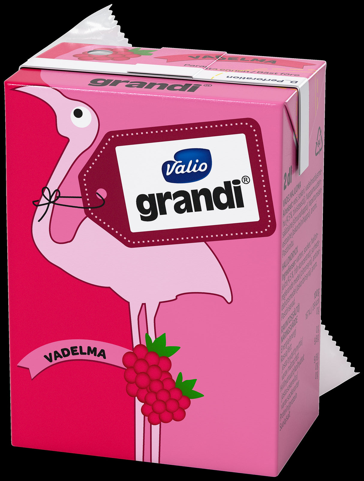 Valio Grandi® 2 dl raspberry